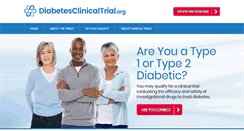 Desktop Screenshot of mydiabetestrial.com